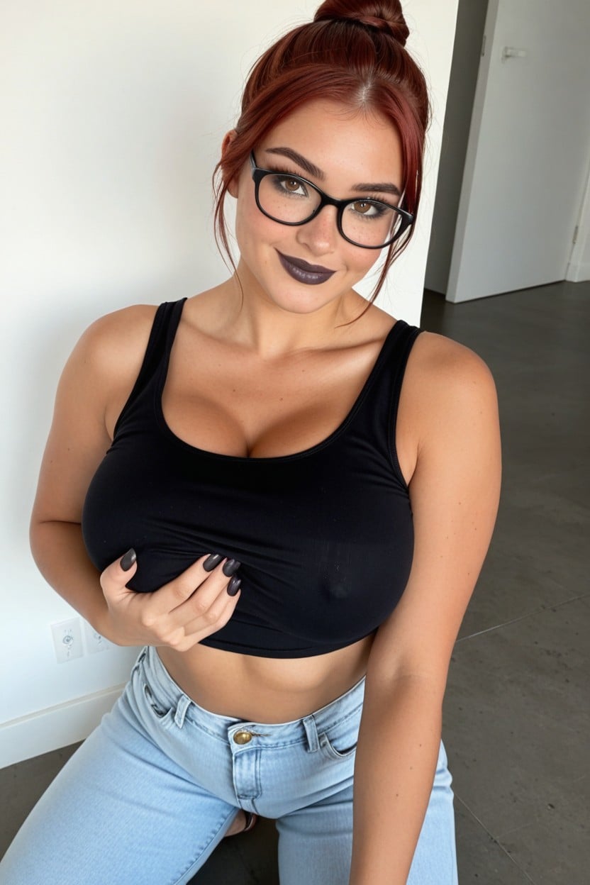 Modest, Detailed Armpit, Yoga Pants AI Porn
