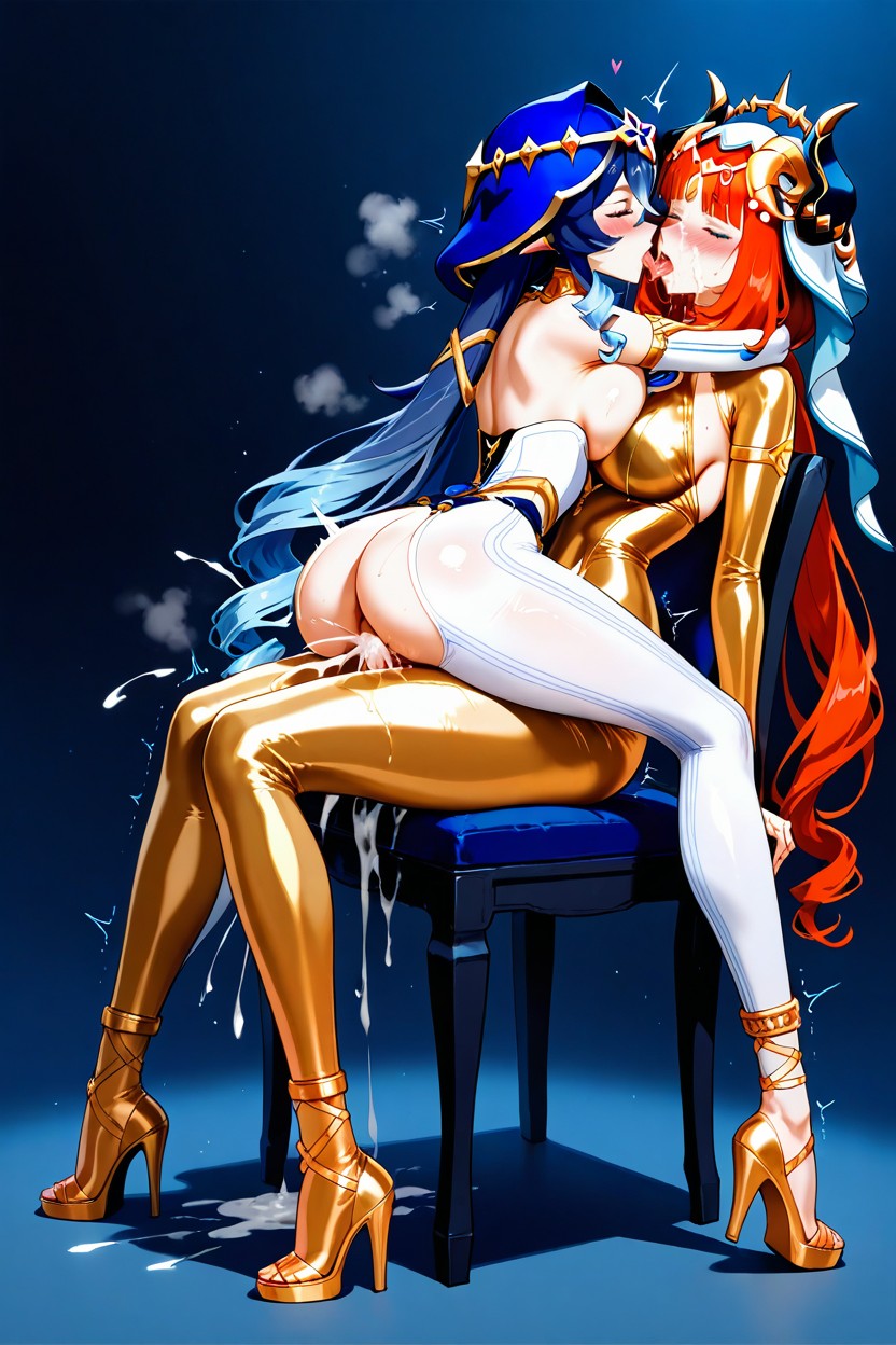 Legs Spread, Futanari Sex, 25+ Hentai AI Porn