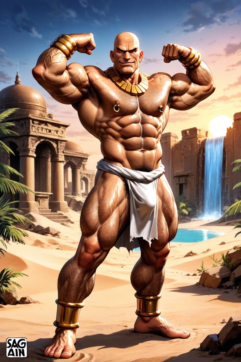 Smirk, Sagat, 25+ AI Gay Porn