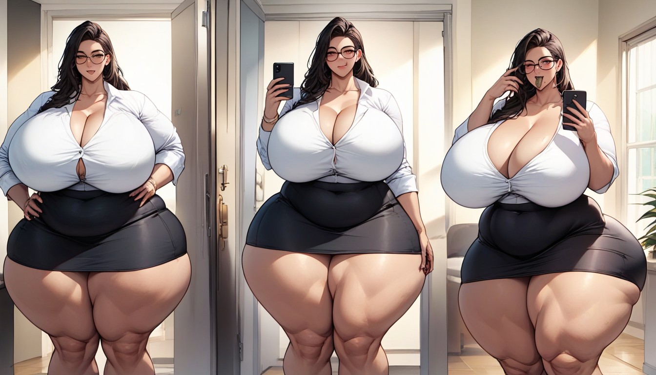 D Hentai, Multiple Views, 18+ BBW AI Porn