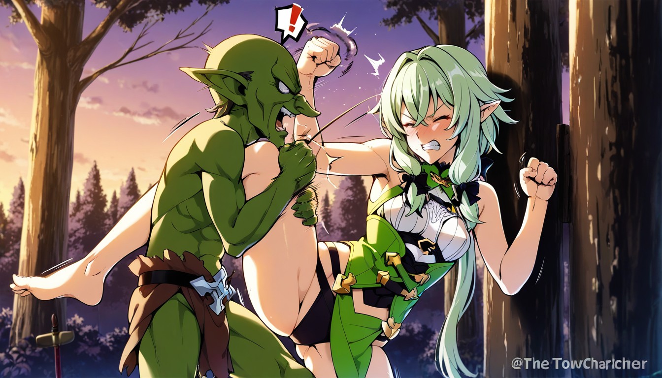 Walking In Forest, Sharp Focus, Fantasy Atmosphere Hentai AI Porn