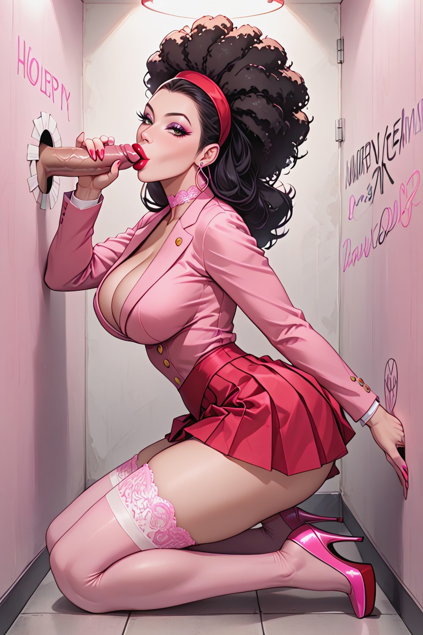 Black Hair, Black Eyes, Vaginal Penetration Hentai AI Porn