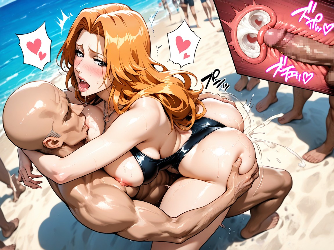 Pale Skin Female, Intense Orgasm Sound Effects, Curvaceous Hentai AI Porn