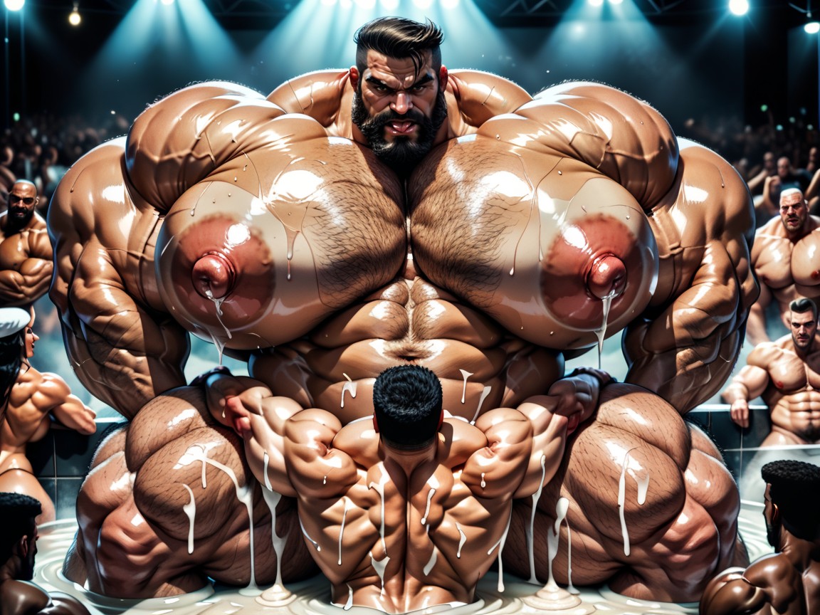 Sucking Each Other's Hyper Boobs And Eating Each Other's Ass And Pussy, 18+, Sweaty AI Porn
