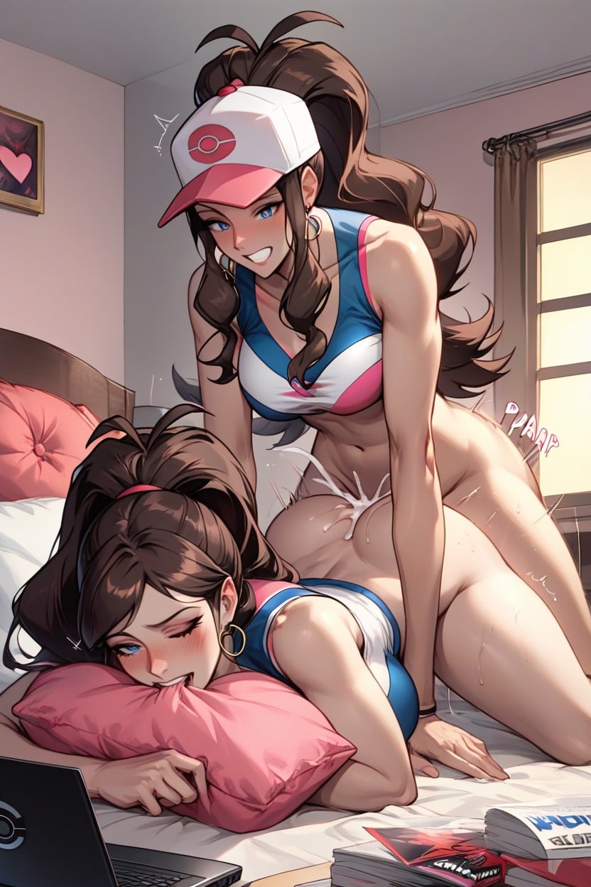 Futa On Female Sex, Love Hearts, Moaning Sounds AI Porn