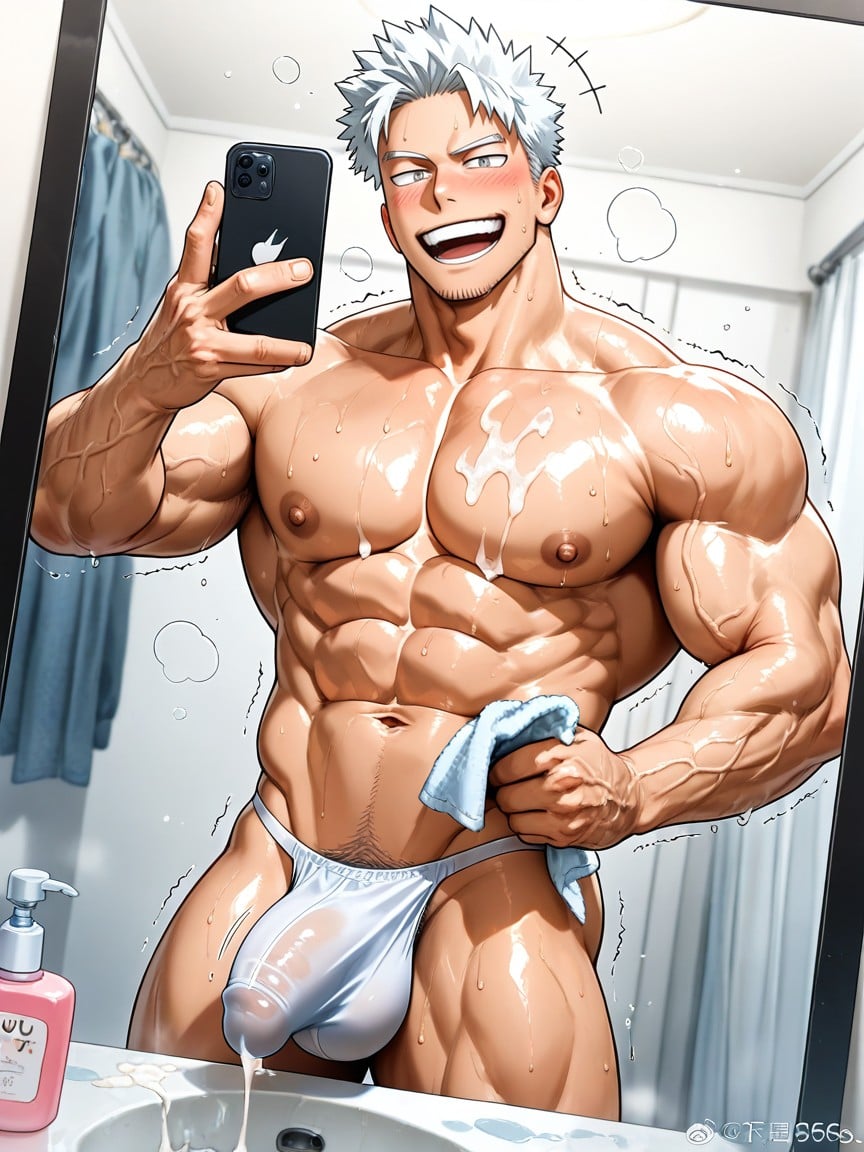 Mirror, Natsuo From My Hero Academia, Open Mouth Porno gay IA