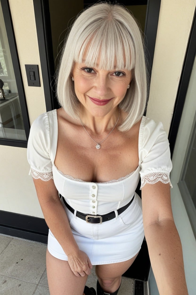 Extremely Beautiful Face, Full Body View, Extremely Large Ass AI Porn