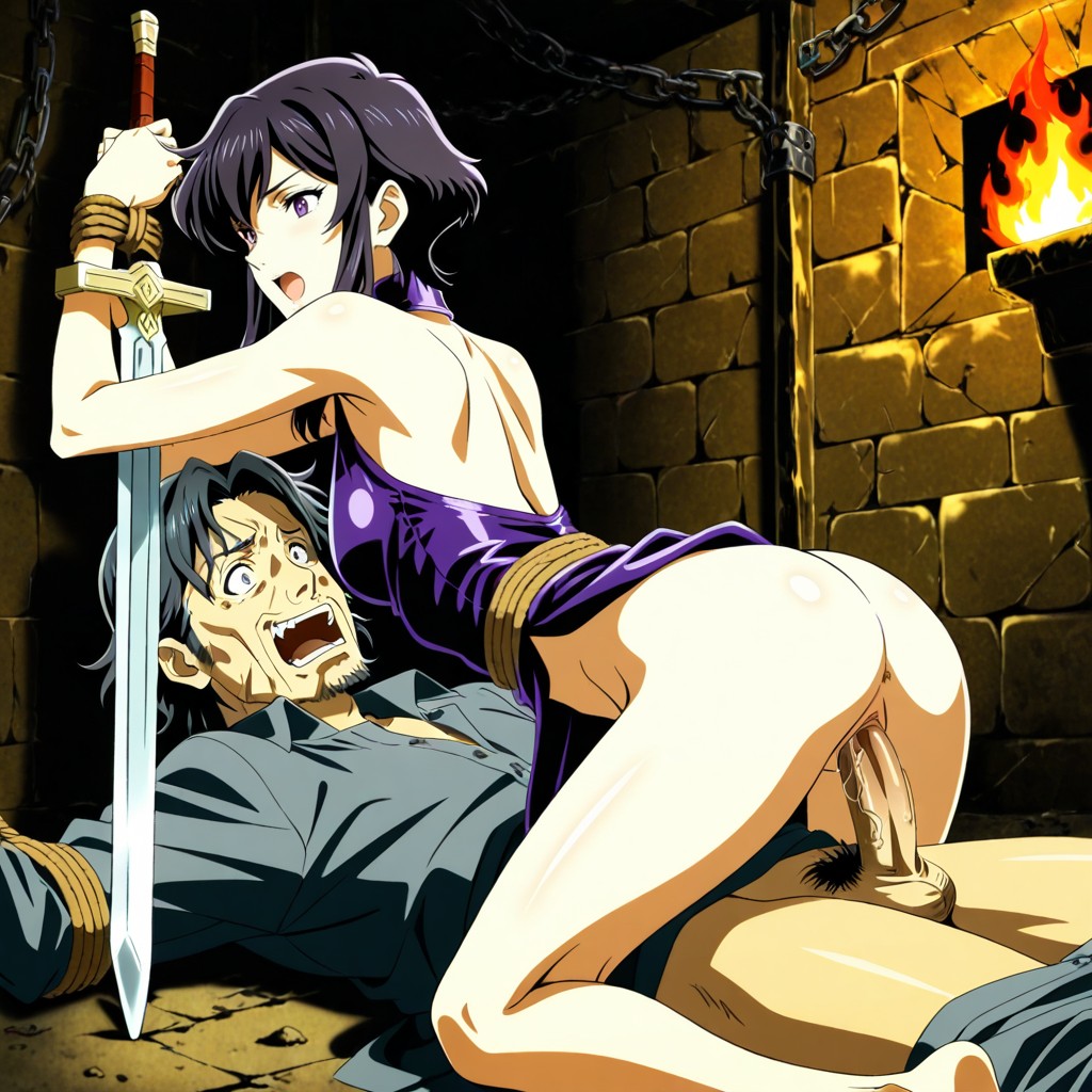 Black Hair, Short Length, Larcei Hentai AI Porn