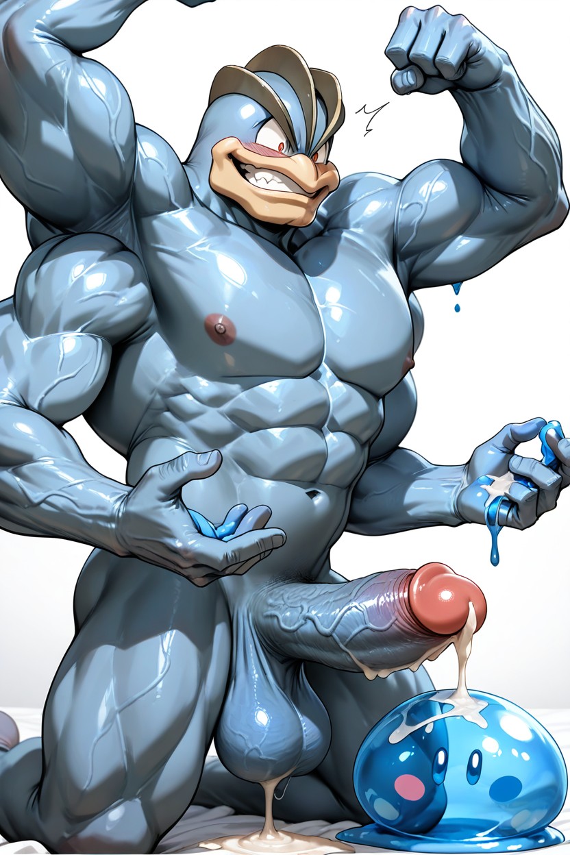 Fix Anatomy, Cock Bigger Than Leg, Perfect Penis AI Gay Porn