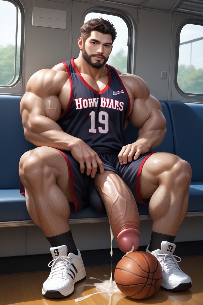Thick Thighs, Massive Balls, Cumshot AI Gay Porn