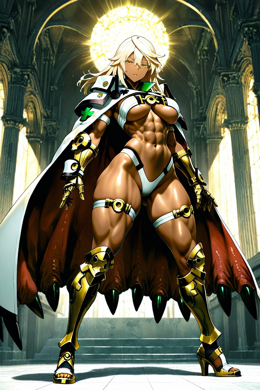 Palace, Full Body, Rounded Breast AI Porn