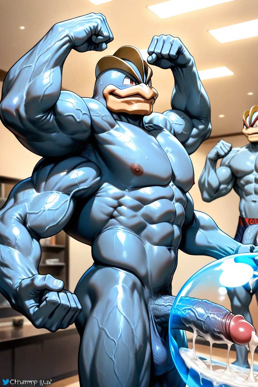 Gigantesco, In A World Of Pokémon, Pene De Poni Porno gay IA