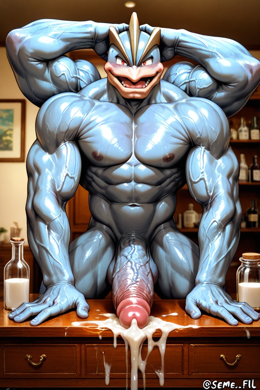 Fix Resolution, Fit, Excessive Cum Projectiles AI Gay Porn