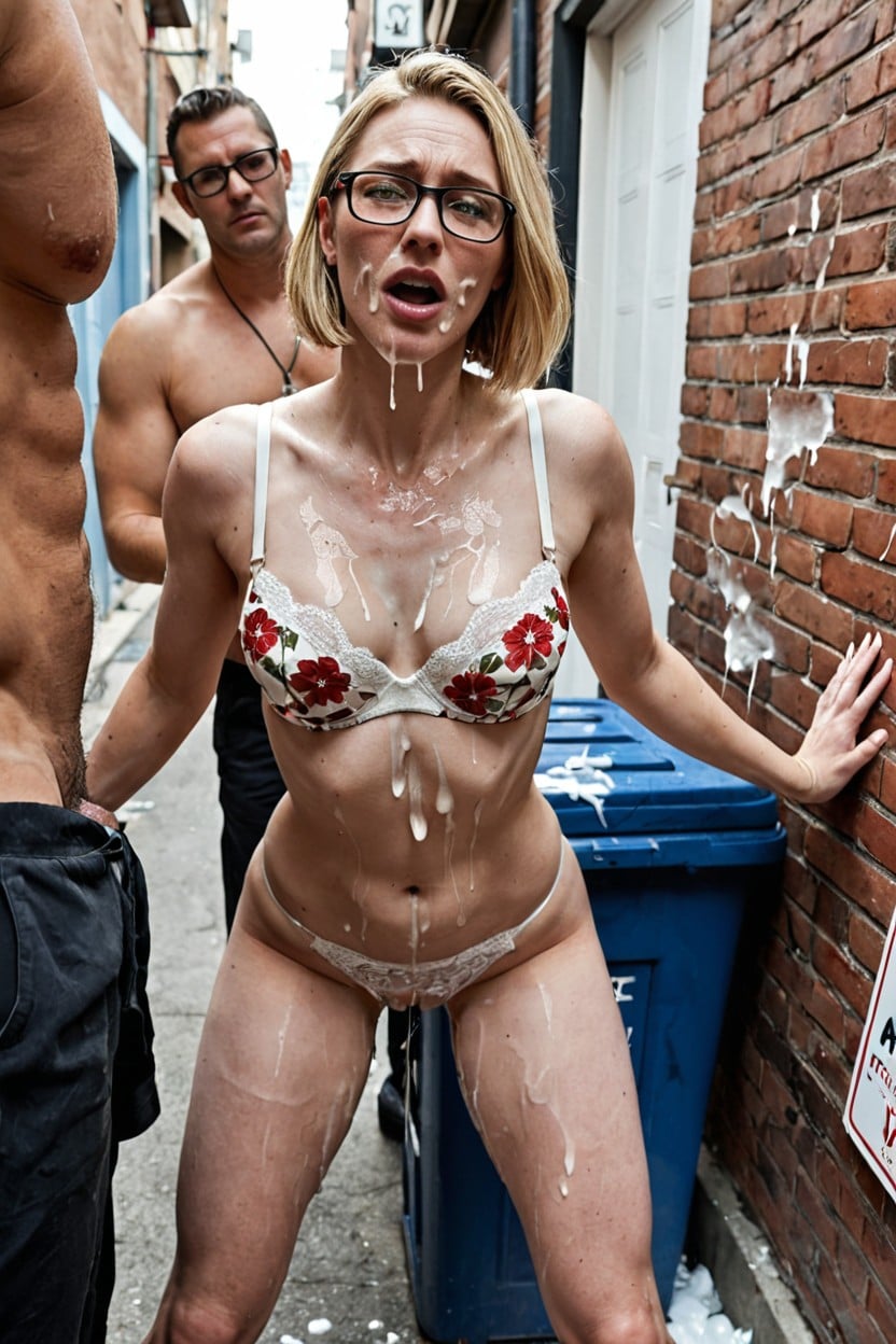 Small Breasts, 18+, Homeless Man AI Porn