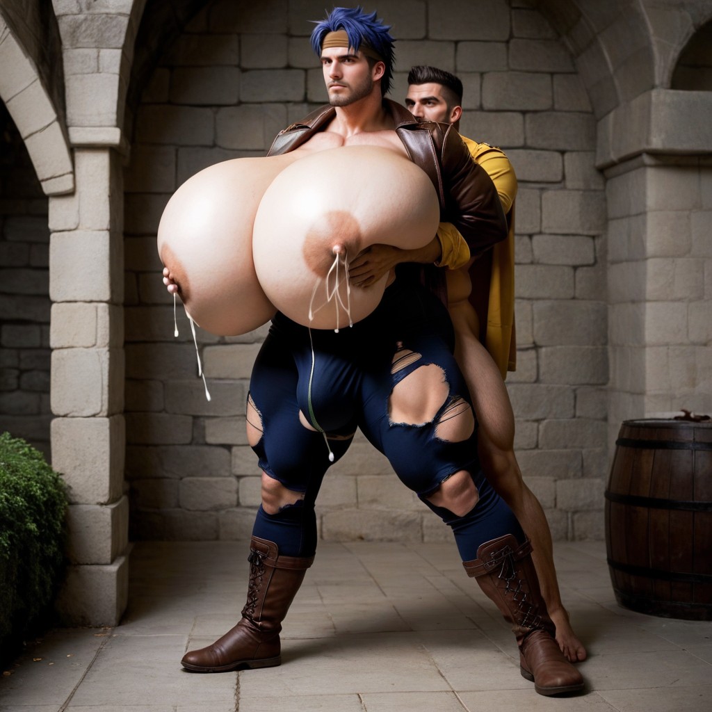 25+, Big Arms, Cosplay AI Gay Porn