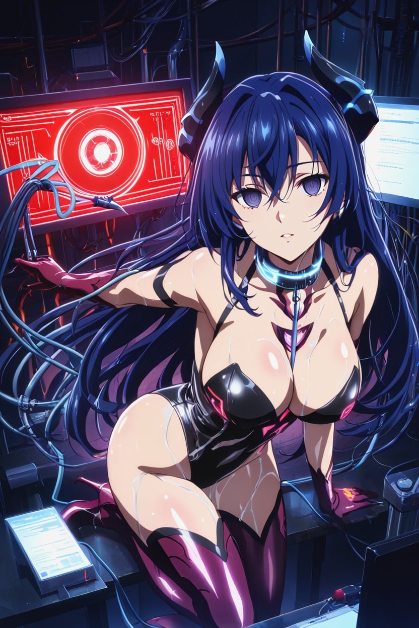 K, Large Breasts, Super Detailed Face Porno IA Hentai