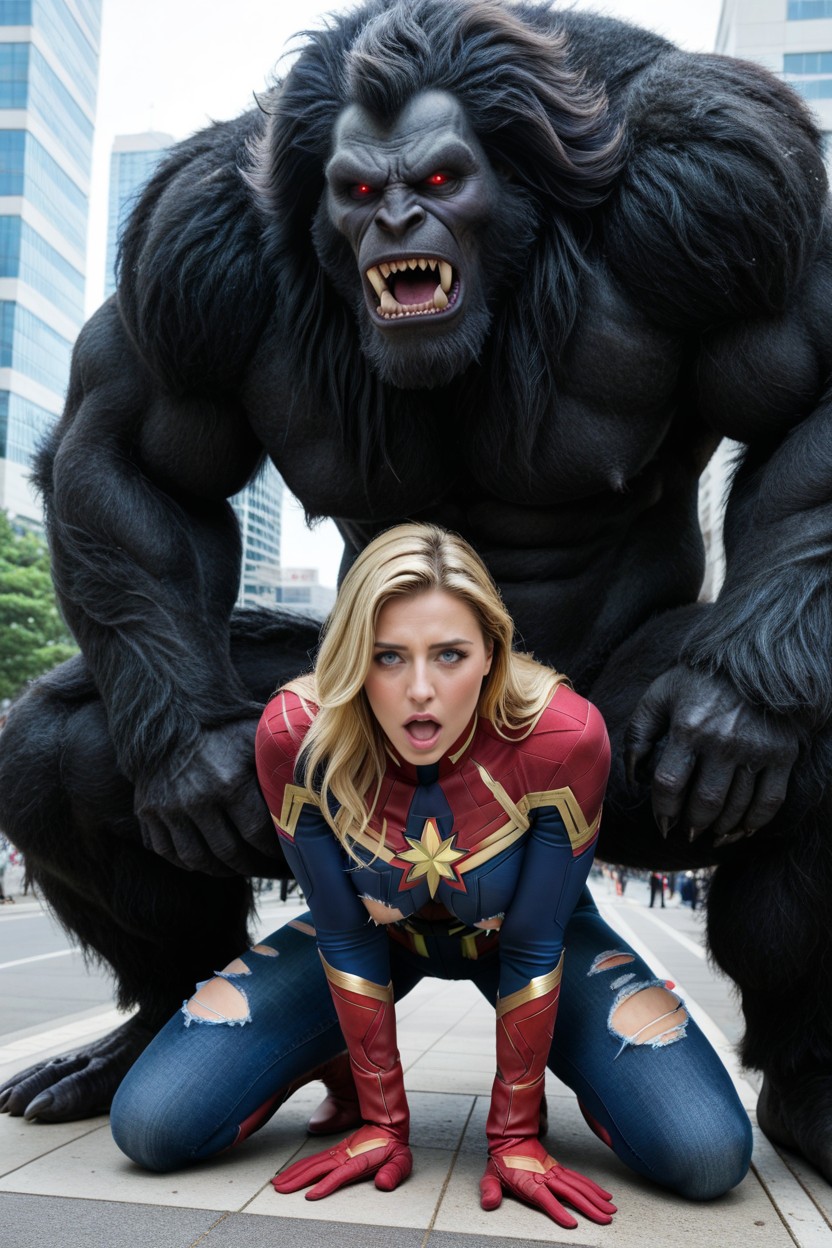 The Beast Grabbing Woman's Body Torn Clothes, Maximum Massive Extra Thick Penis, Recent Adult AI Porn