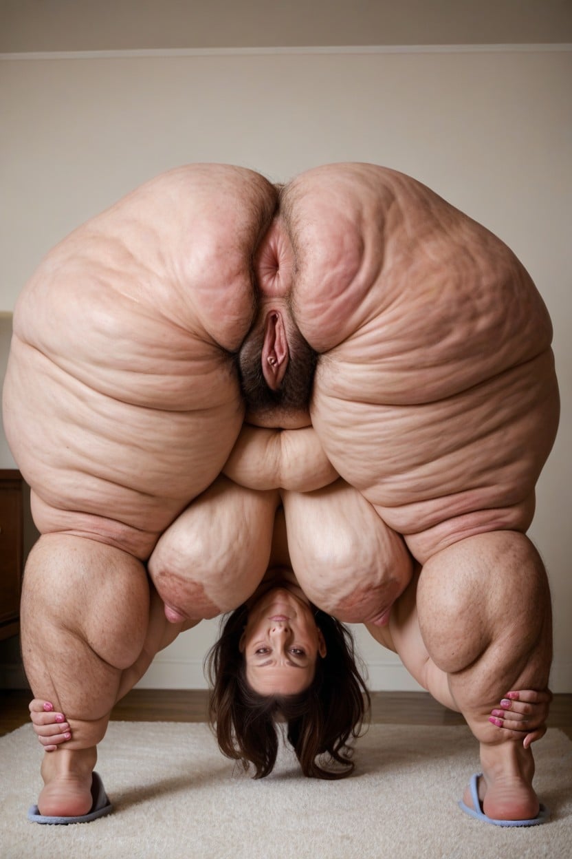 Highly Detailed Hands, Cellulite, Cellulite Thighs Porno MILF IA