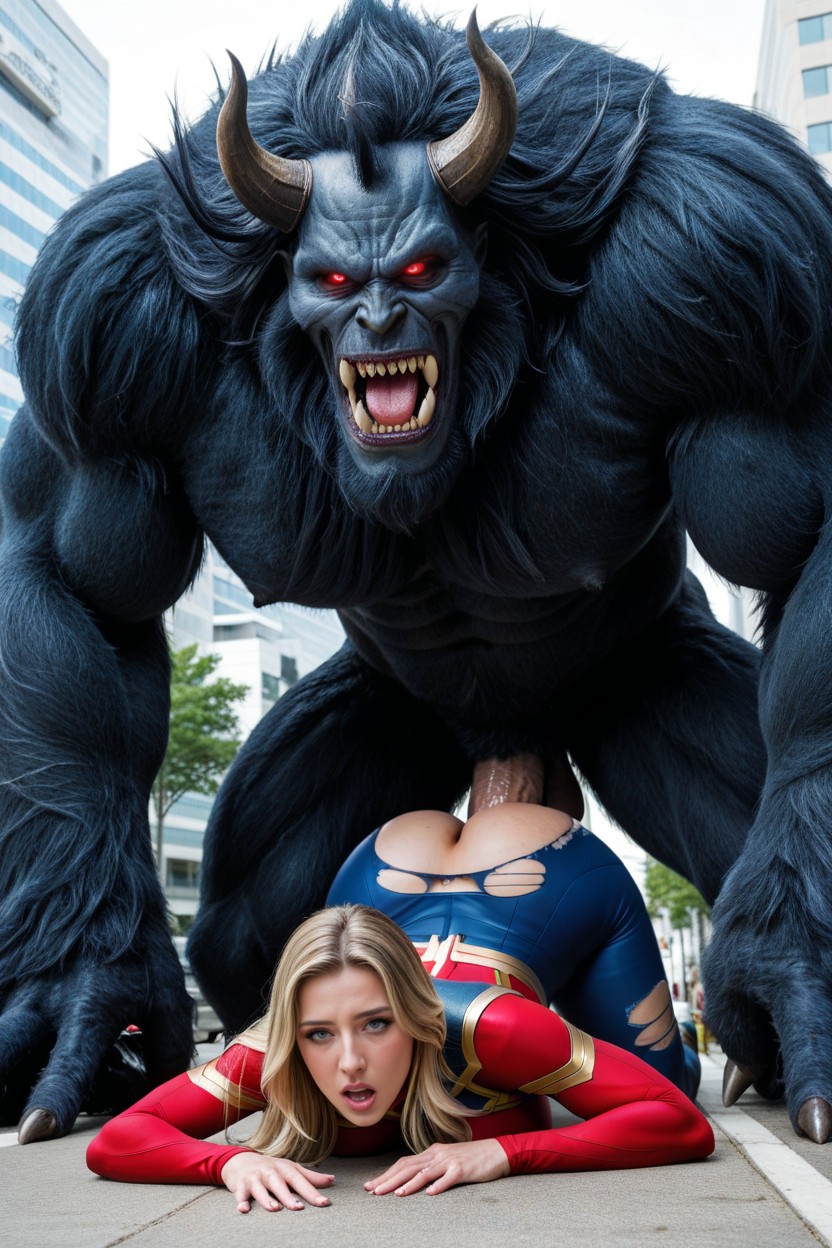 Anal Penetration, Blonde Hair, Super Resolution AI Porn