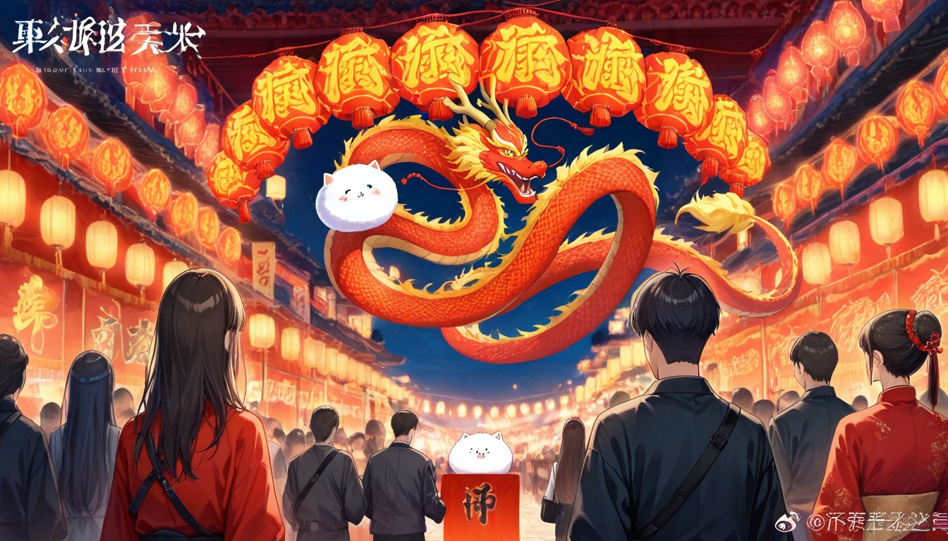 Bustling Festives Of Chinese New_, Tippy, Ultra-detailed AI Porn