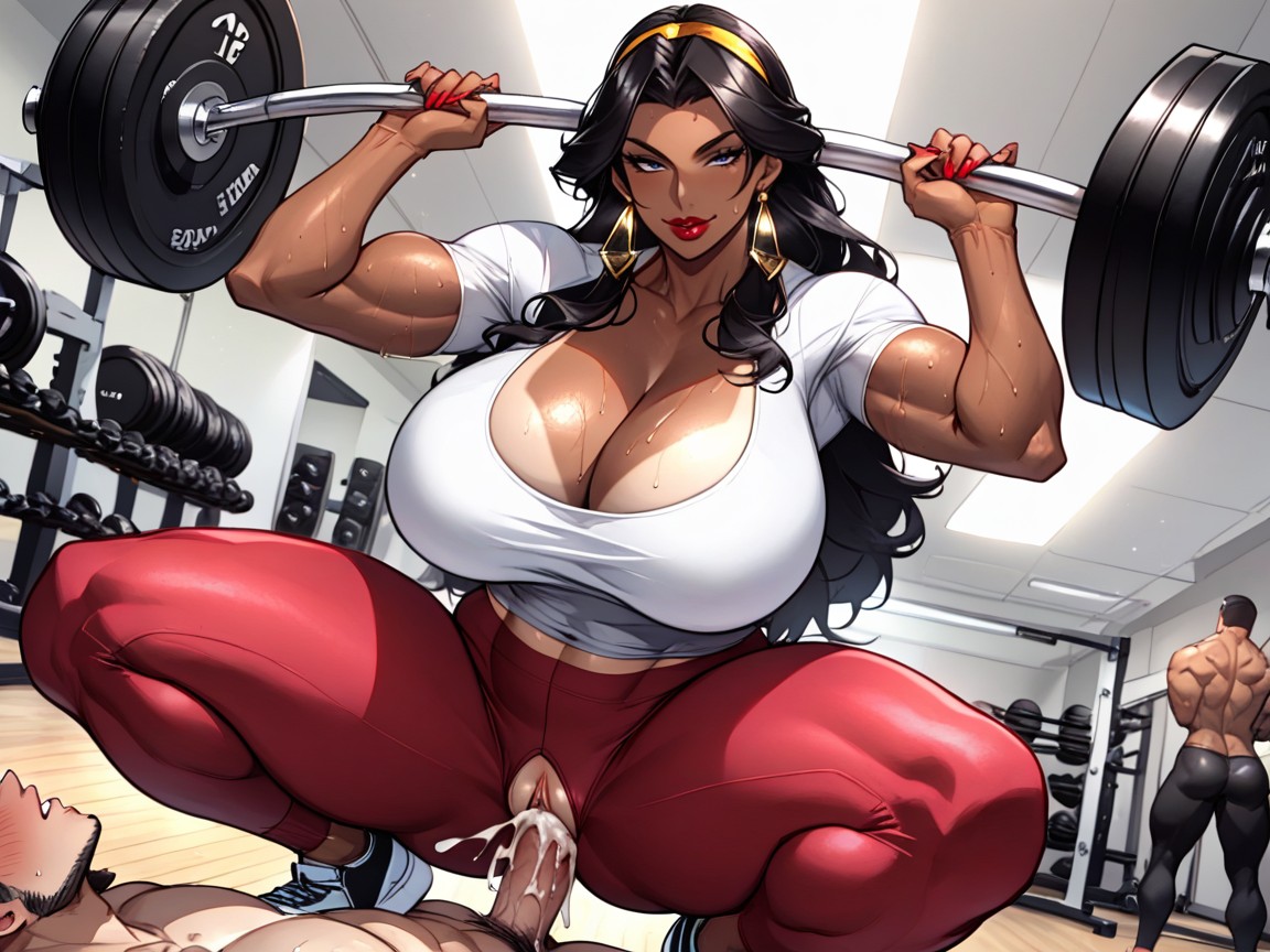 Thick Thighs, Oversized T-shirts, Deep Tanned Porno IA