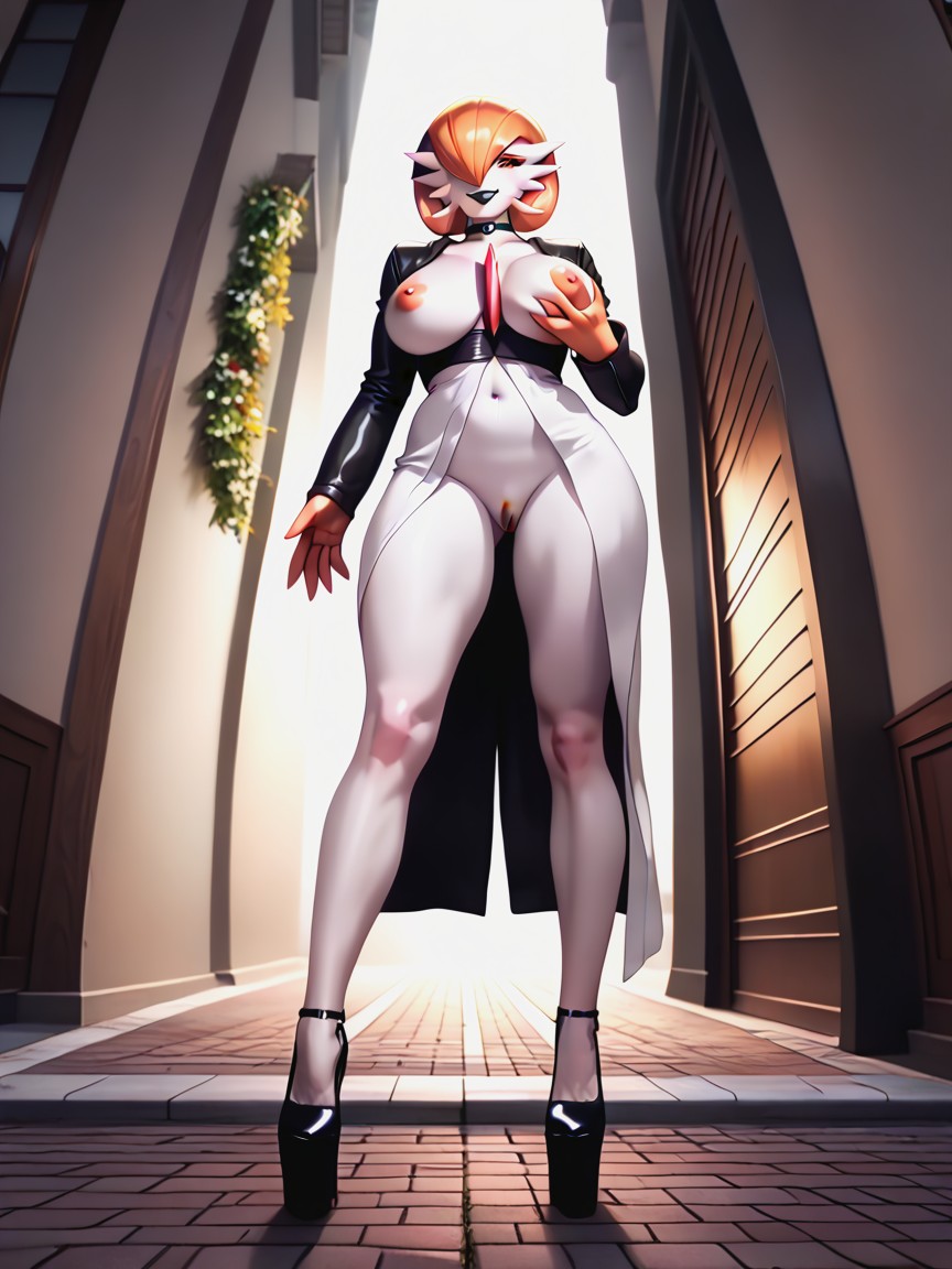 Plain Hands, Gigantic Perfect Boobs, One Person Hentai AI Porn