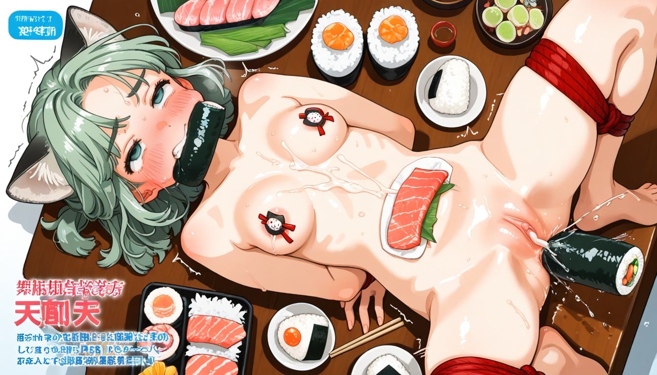 Nude, Blushing, Sweat Hentai IA