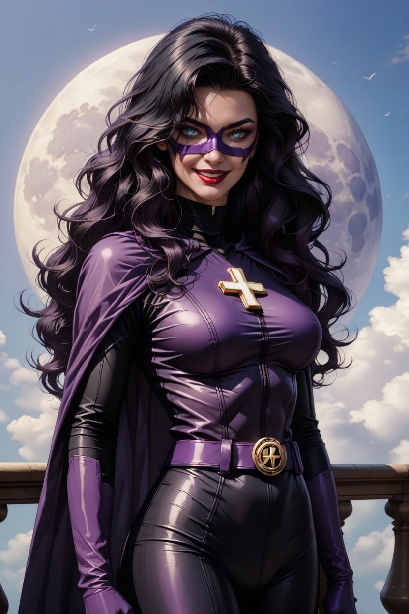 Purple Cape, Huntress From Dc, 25+ Porno IA