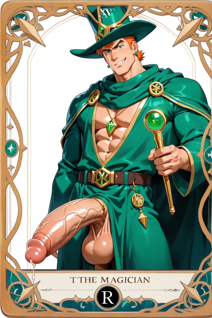 Green Amulet, Fit, Green Earrings Porno gay IA