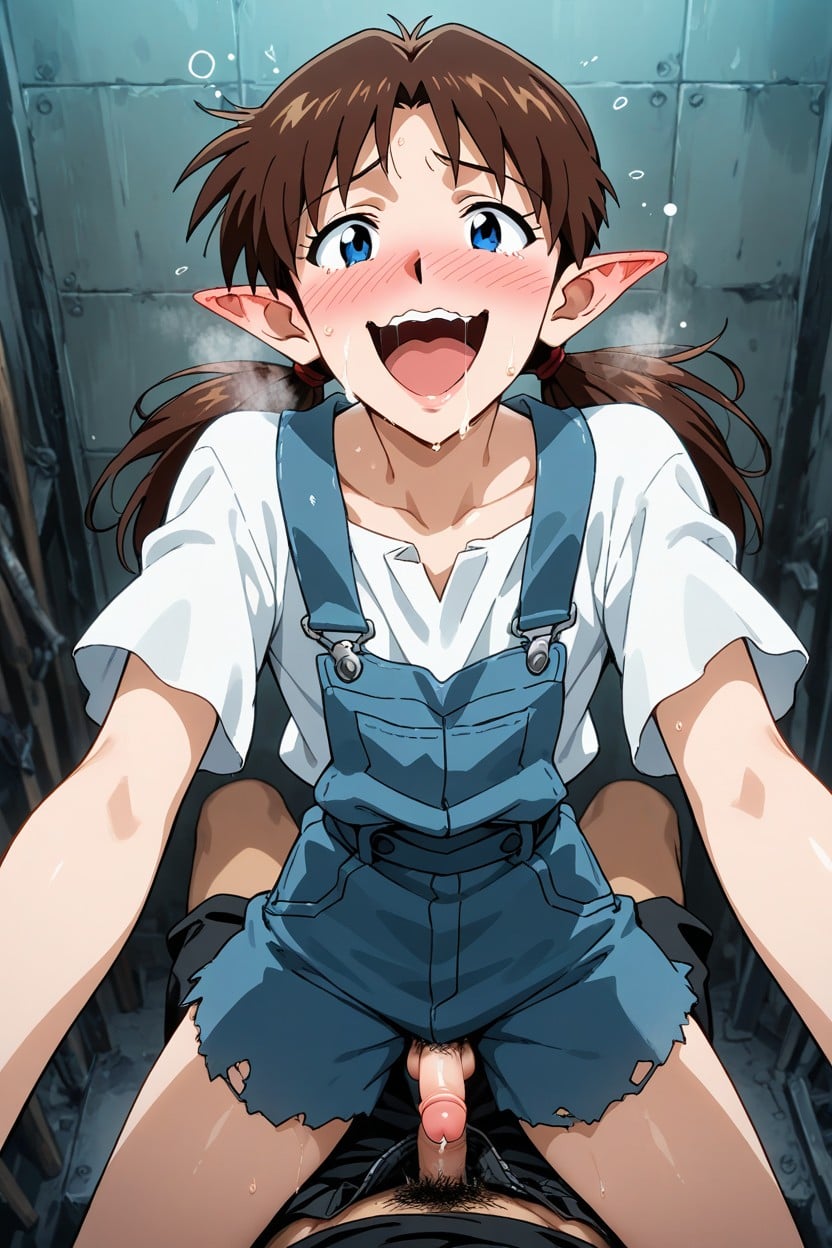 Very Heavy Breathing, Stupide Yandere Pleasured Reaction, Huge Lips AI Gay Porn