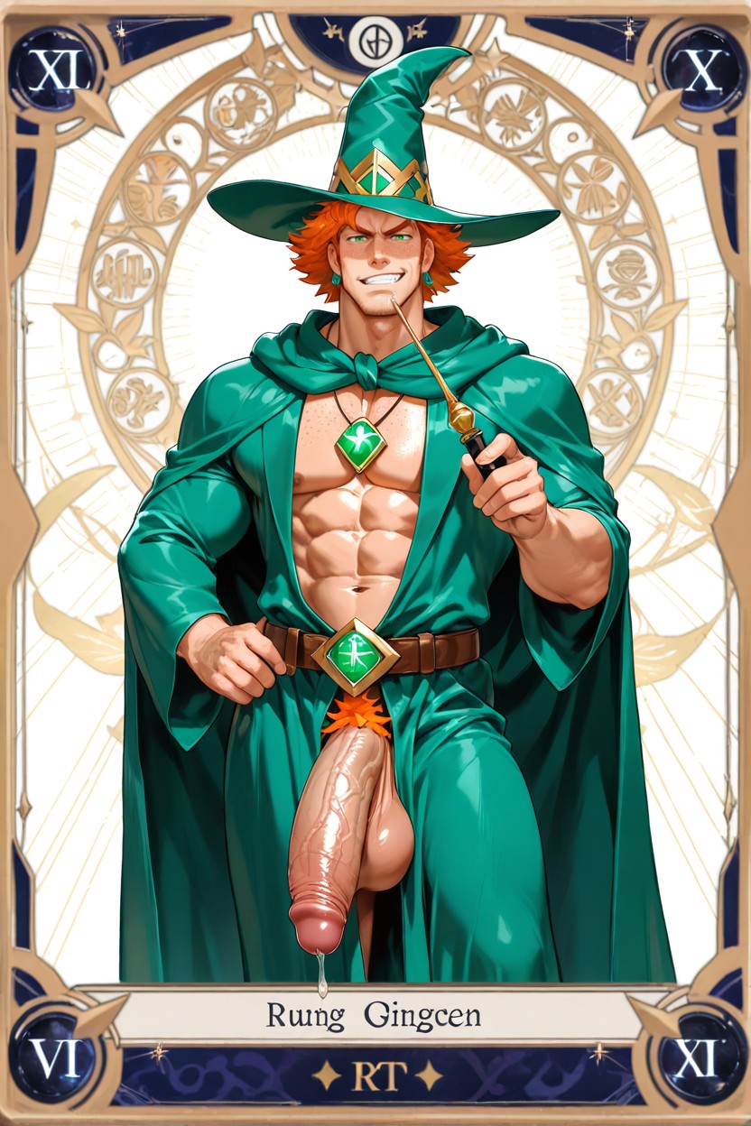 Magic Wand, Looking At Viewer, Front View AI Gay Porn