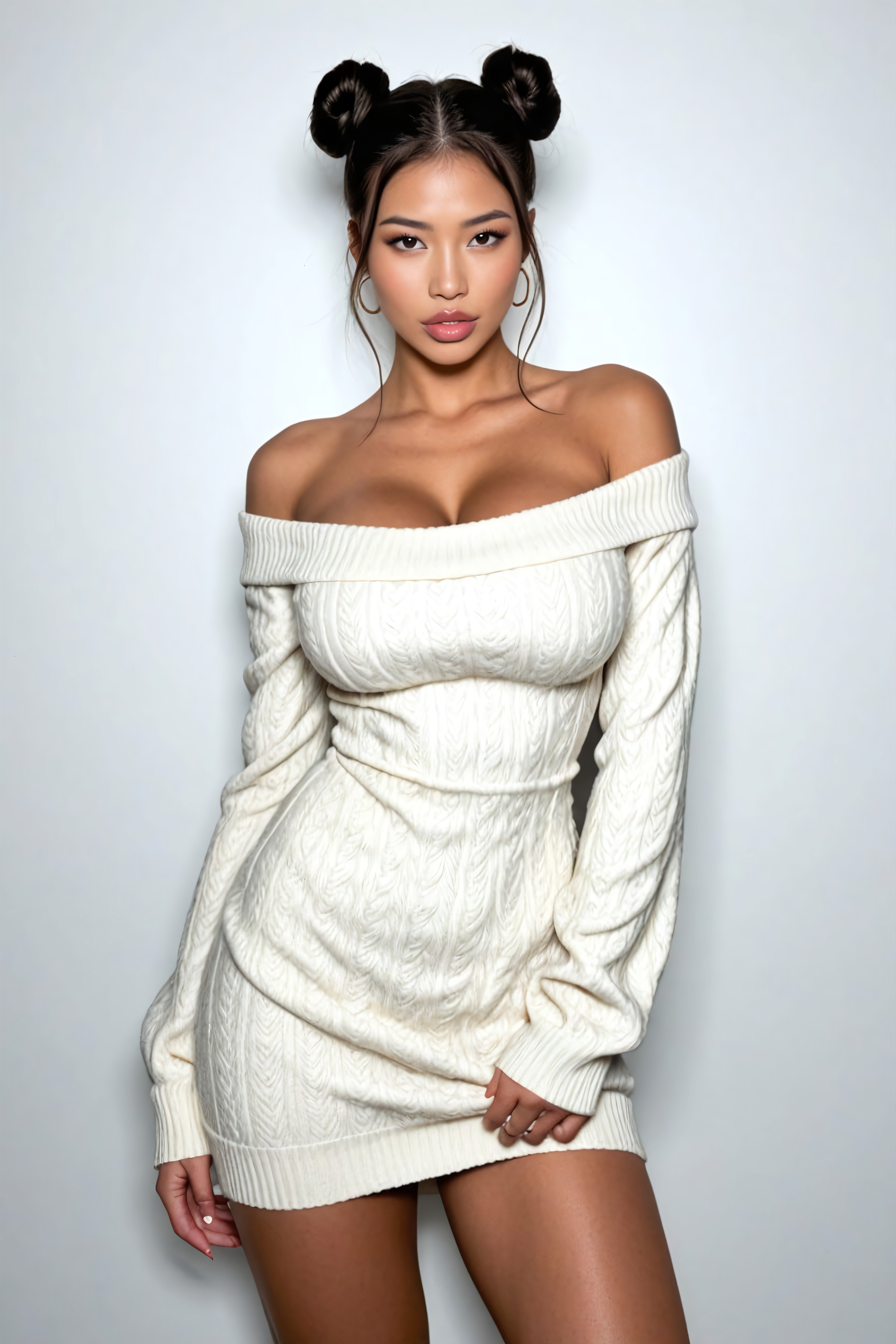 Tanned, Super Thighs, Waist AI Porn