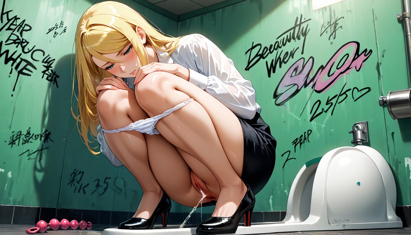 Accurate Pussy, Squatting, Bust Shot Hentai AI Porn