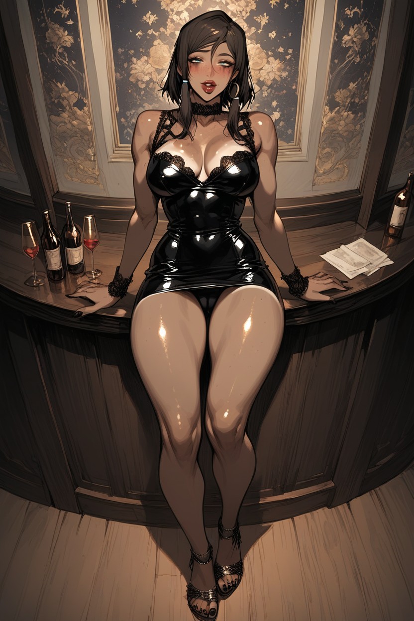 Black Nail Polish, No Glitches, Korra 헨타이 AI 포르노