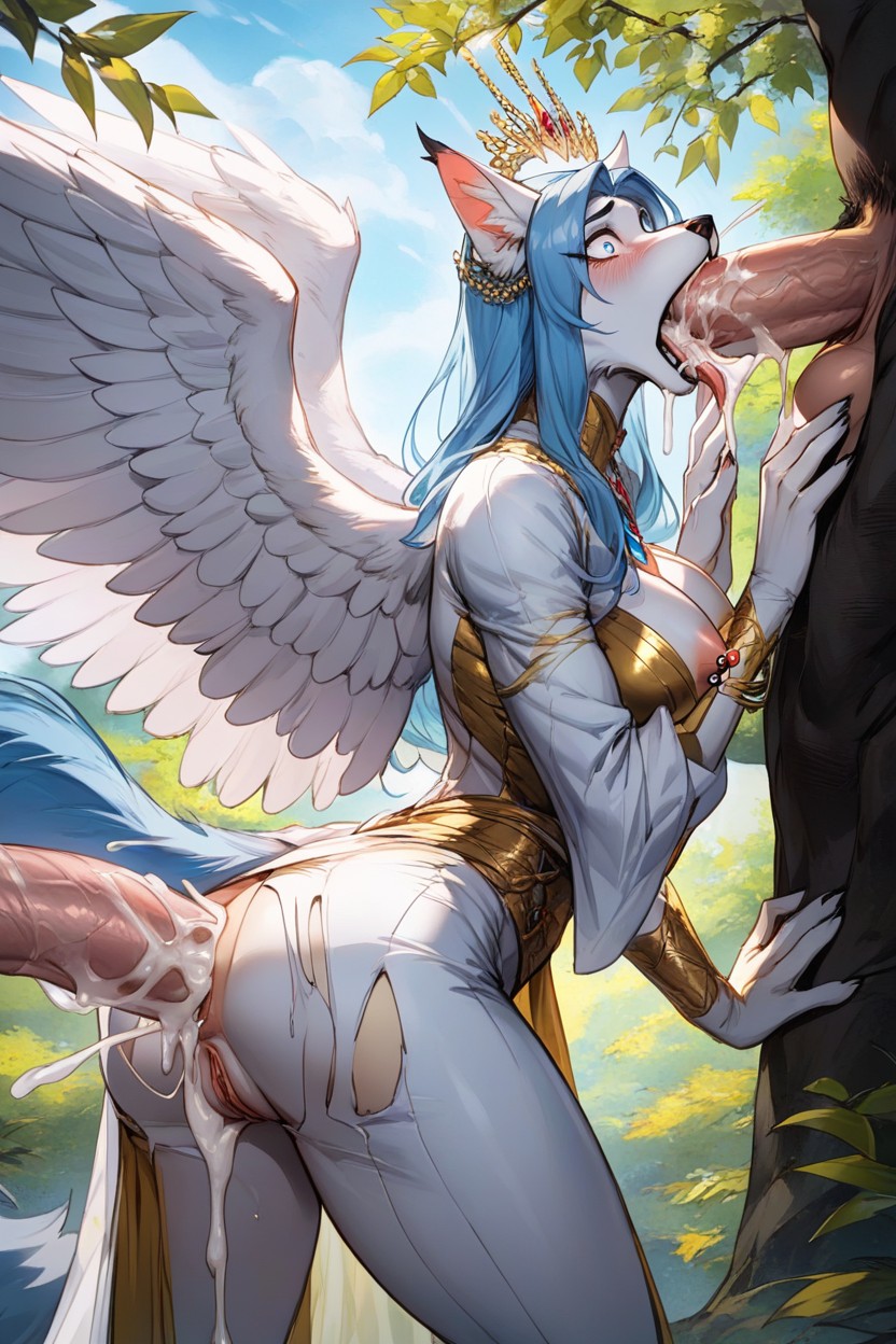 Gigantic Penis In Ass, Shining, Close Up Furry AI Porn