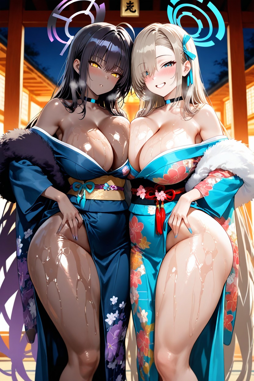 Soft Lighting, Cœurs D'amour, Heavy Breathing Porno IA Hentai
