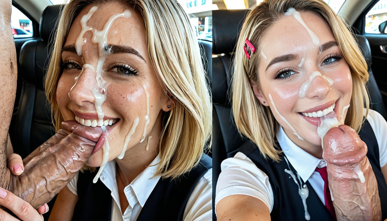 Black Vest, Tightly Closed Clothes, Office Shirt AI Porn