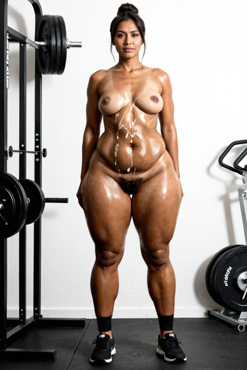 Black Gym Shoes, South Asian, Ultra High Detail Eyes AI Porn