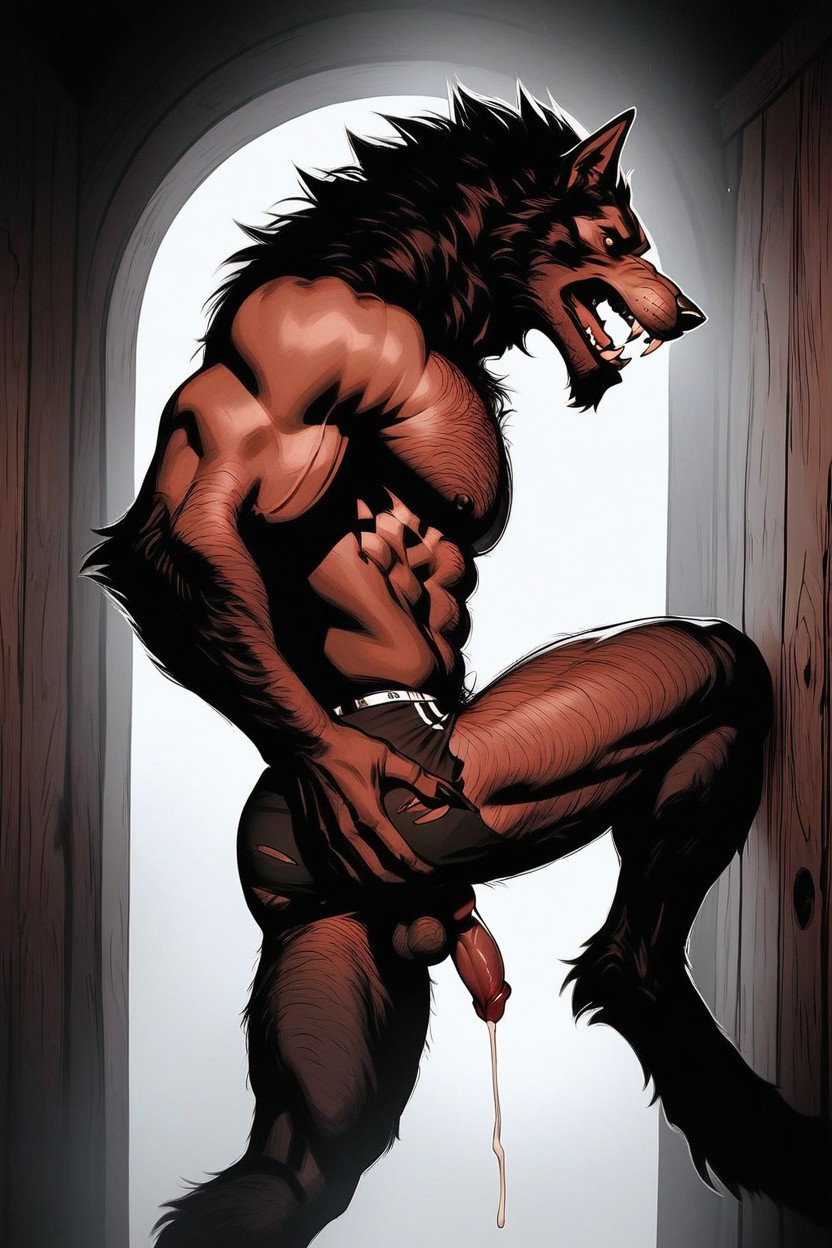 Legs, Dangling Hairy Balls, K Resolution AI Gay Porn