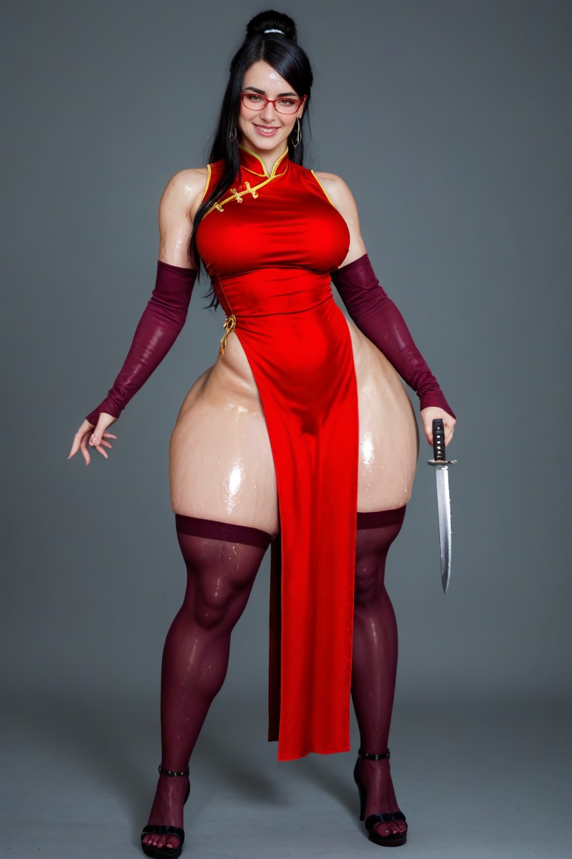 Exposed Boobs, Cosplay, Full Body AI Porn