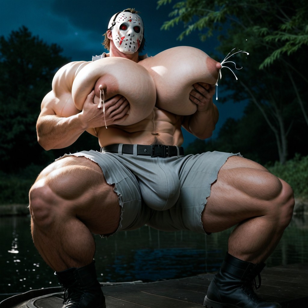 Cosplay, Jason Voorhees, 25+ Porno gay IA