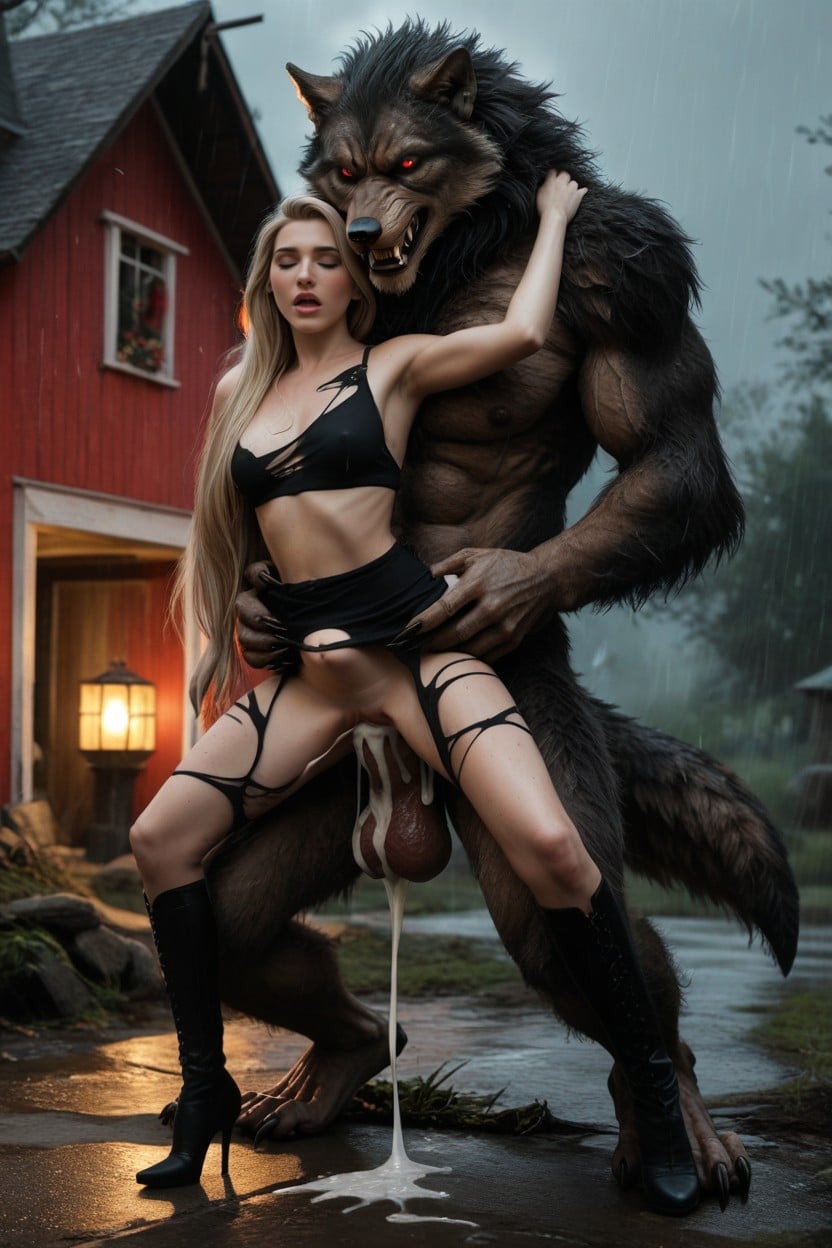 Colossal Leathery Balls, Cosplay, Breasts Exposed AI Porn