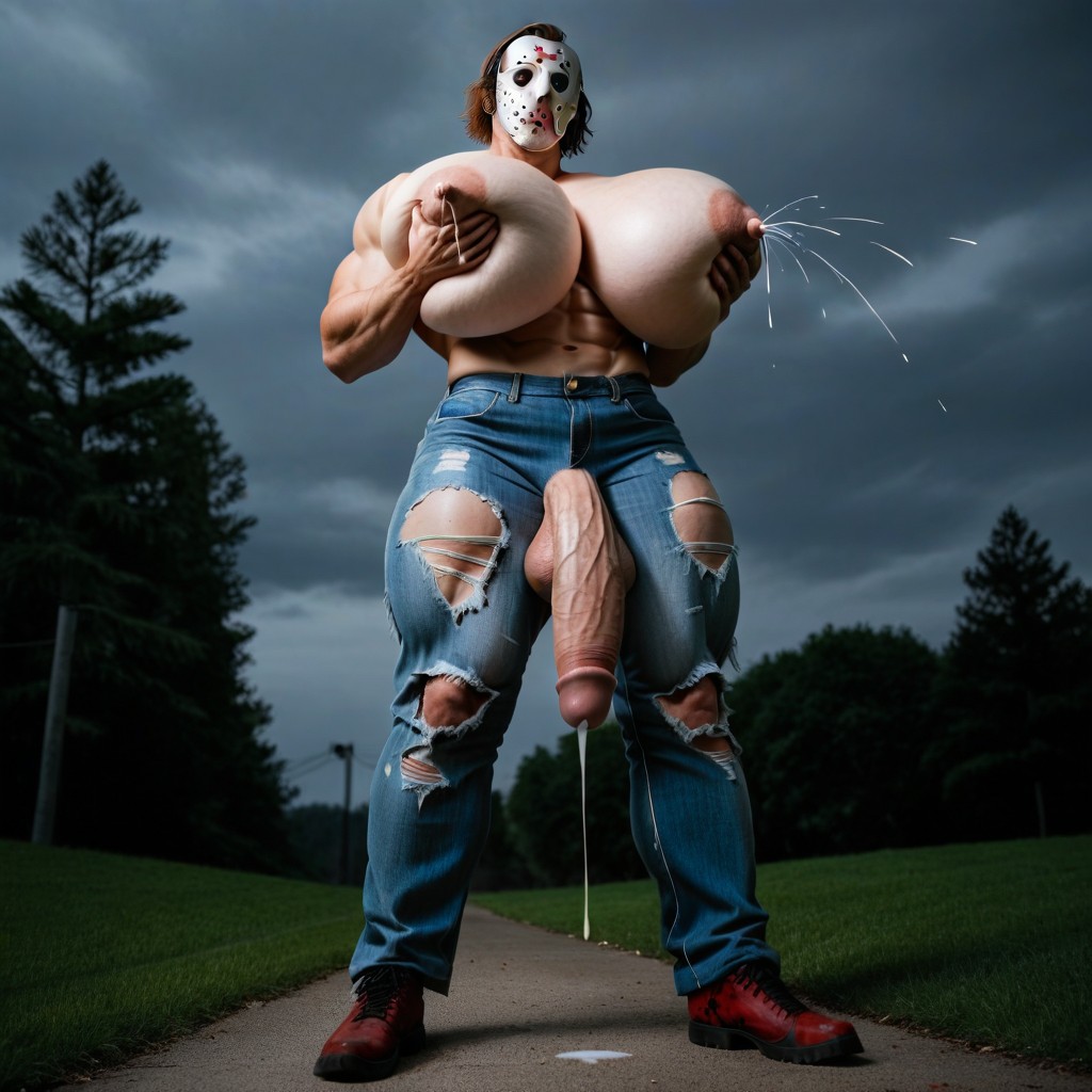 25+, Extremely Large Ass, Cosplay AI Gay Porn