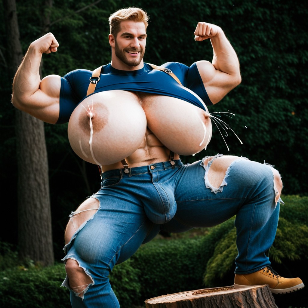 Bottom Up, 18+, Wide Angle AI Gay Porn