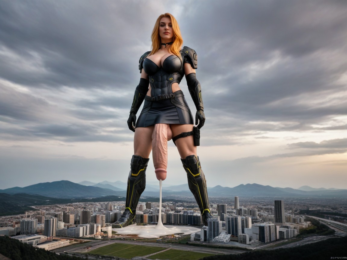 High-tech Materials, Giant Cock, 18+ AI Porn