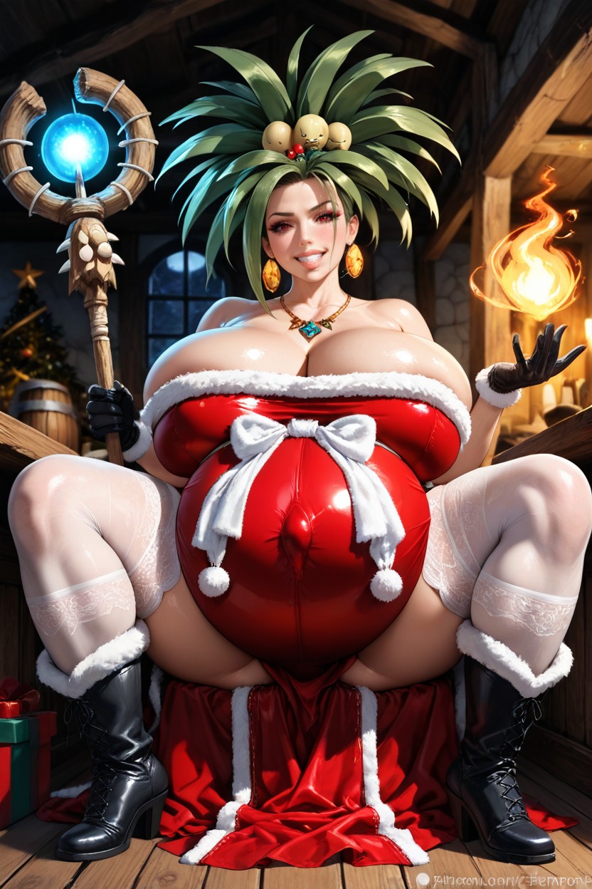 Magic Staff, Exeggutor Pokemon, Breast Expansion Hentai AI Porn