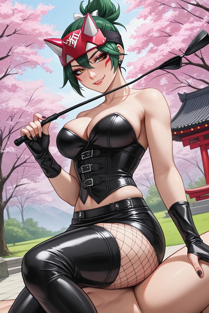 Grande, Gótico, Sadistic Hentai IA