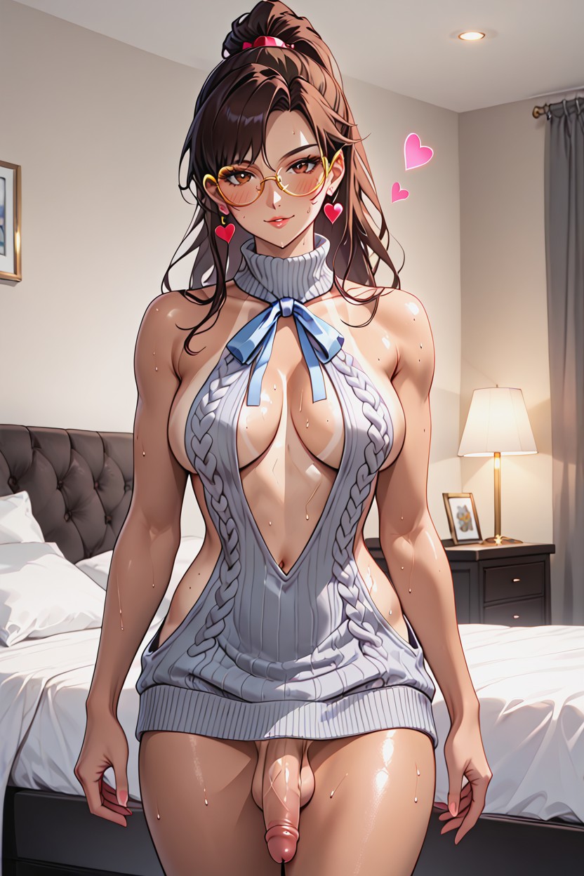 Dva, Tan Lines, Medium Ass AI Porn