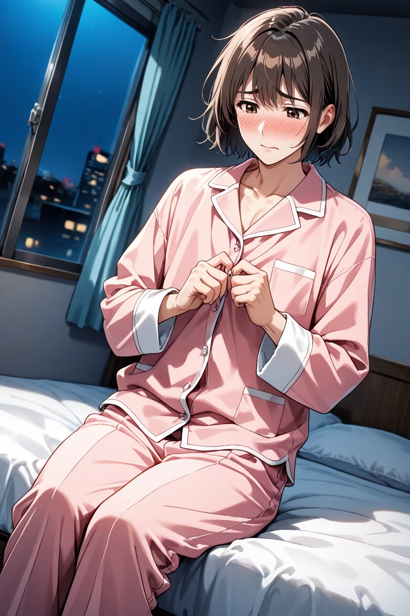 Front View, Femboy , Night AI Gay Porn
