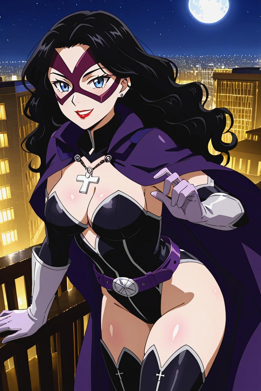 +, Lewd Evil Smile, Huntress From Dc AI Porn